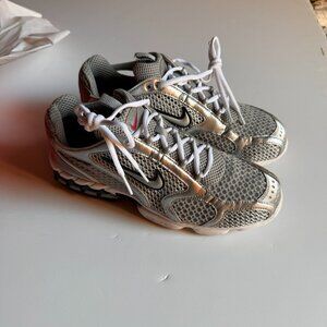 Nike Air Zoom Spiridon Cage 2 Sneaker - Men’s US 10 - CJ1288-001 - Grey/ Silver